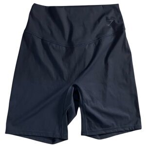 GYMSHARK Elevate Black Biker Shorts Women’s Size Large Workout Yoga Cycling